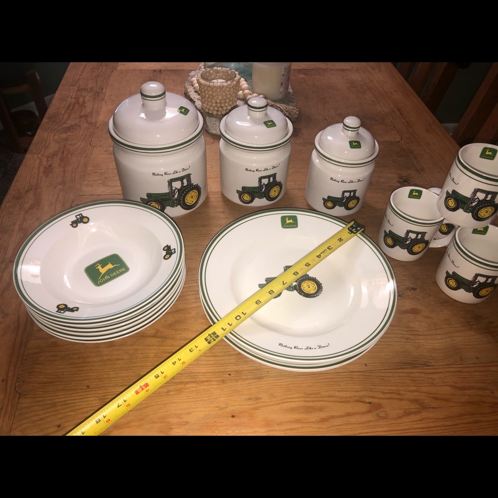 Gibson, John Deer dishes